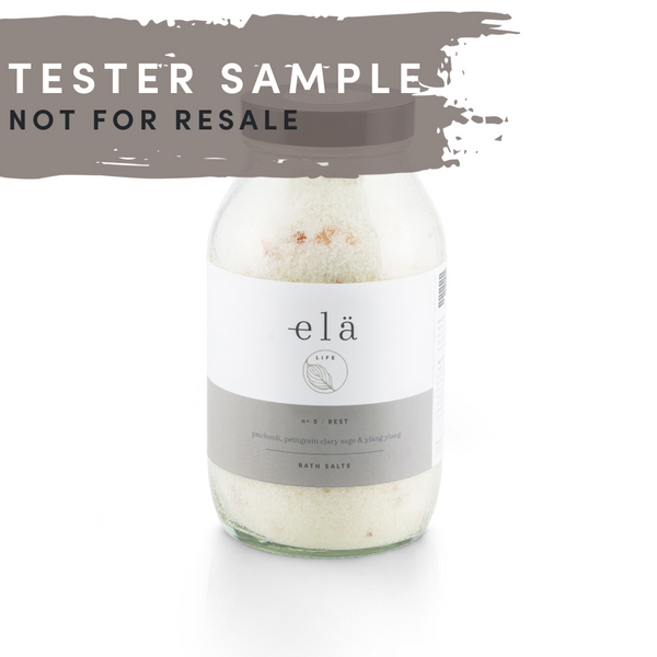 TESTER of Rest No 5 Bath Salts 500ml